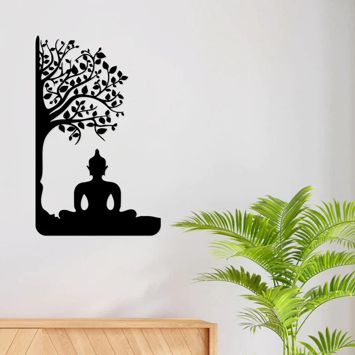 Lord Buddha Metal Wall Art