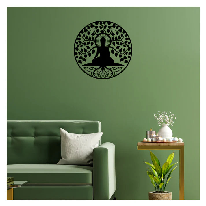 Lord Buddha Metal Wall Art