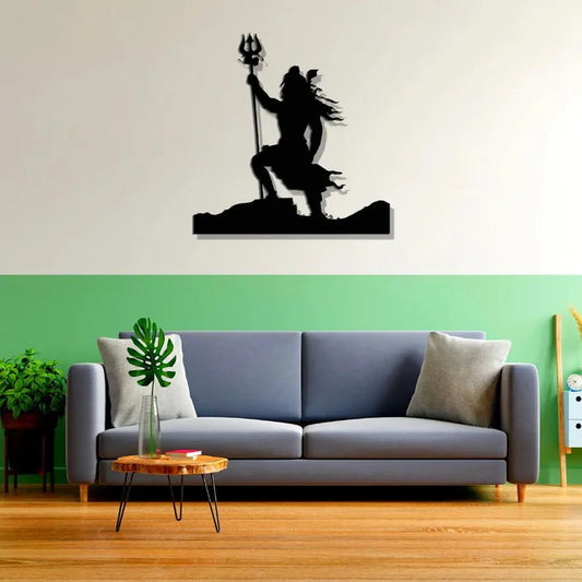 Lord Hanuman Metal Wall Art