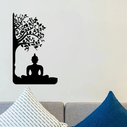 Lord Buddha Metal Wall Art