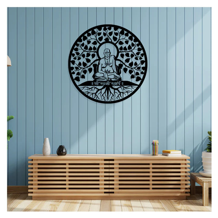 Swami Samarth Metal Wall Art