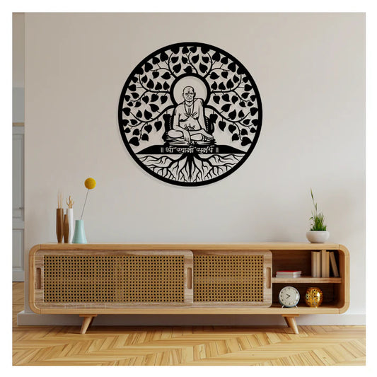 Swami Samarth Metal Wall Art