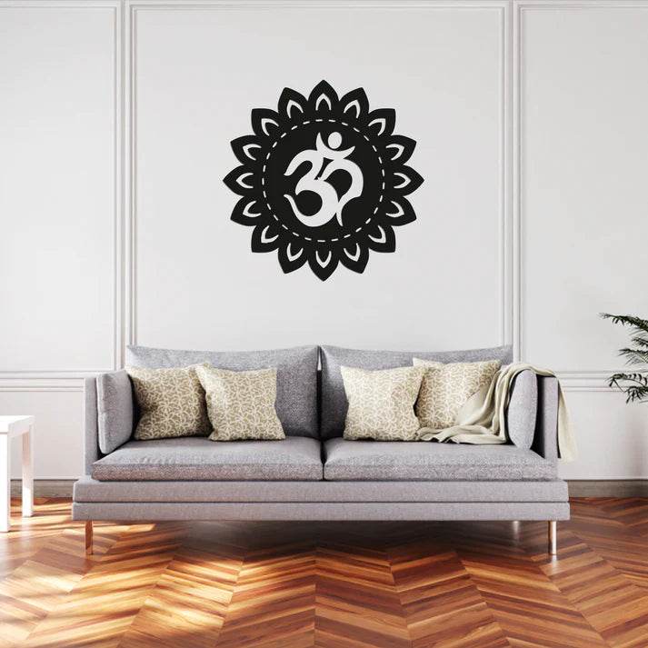 Om Metal Wall Art