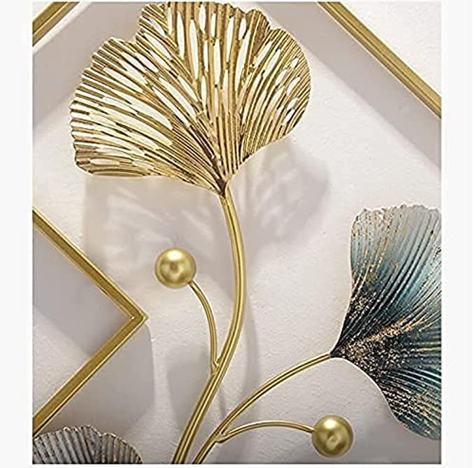 Floral Design Metal Wall Decor