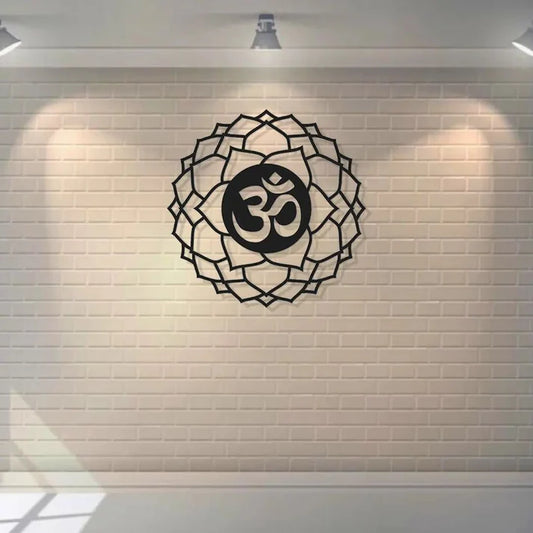 OM Deity Metal Wall Art