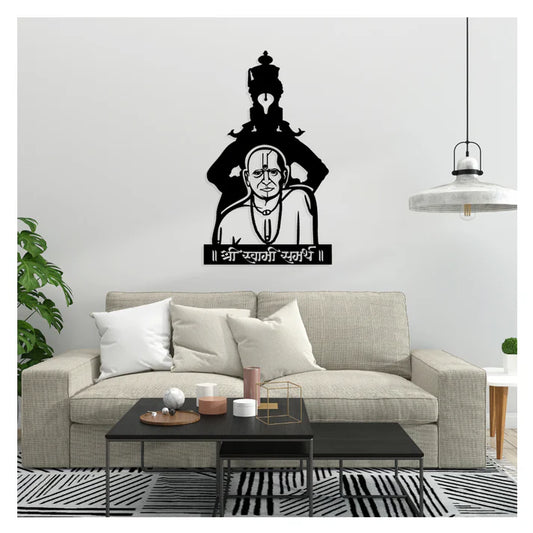 Swami Samarth Metal Wall Art