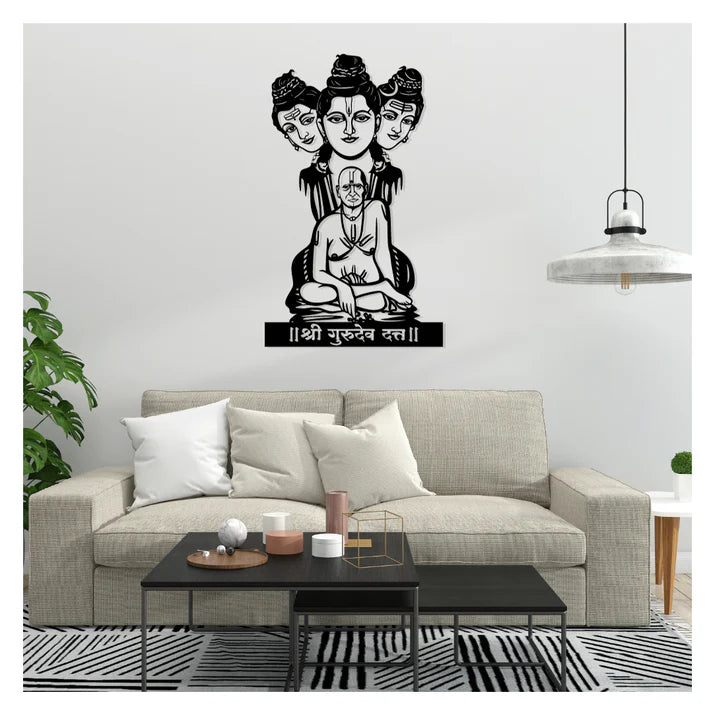 Swami Samarth Metal Wall Art