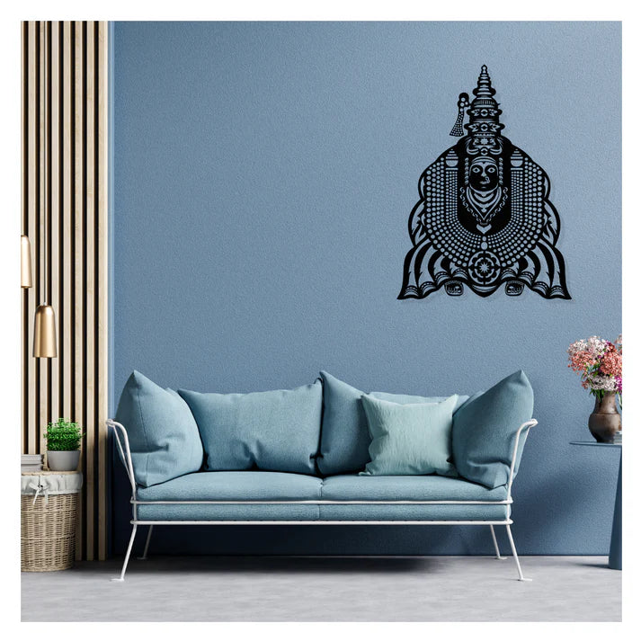 Tulja Bhavani Metal Wall Art