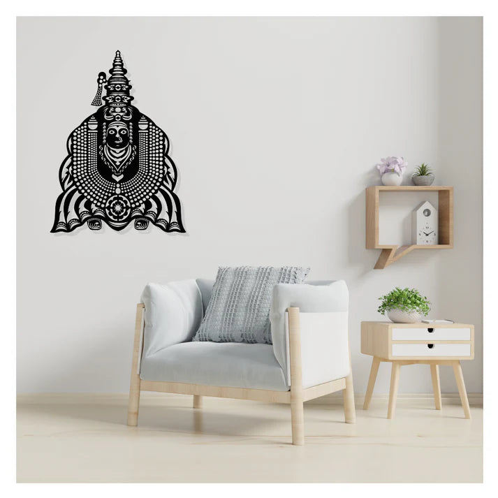 Tulja Bhavani Metal Wall Art