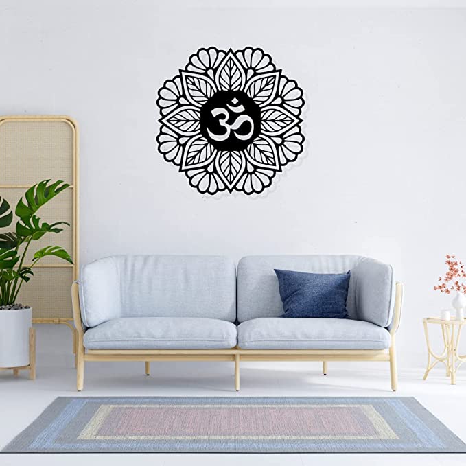 Om Metal Wall Art