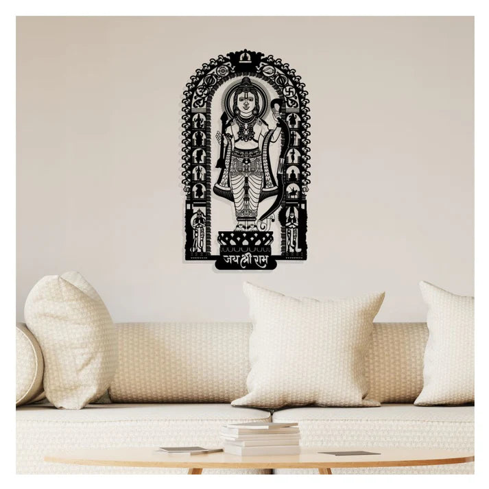 Ram Lala Metal Wall Art