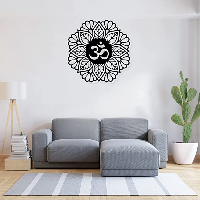 Om Metal Wall Art