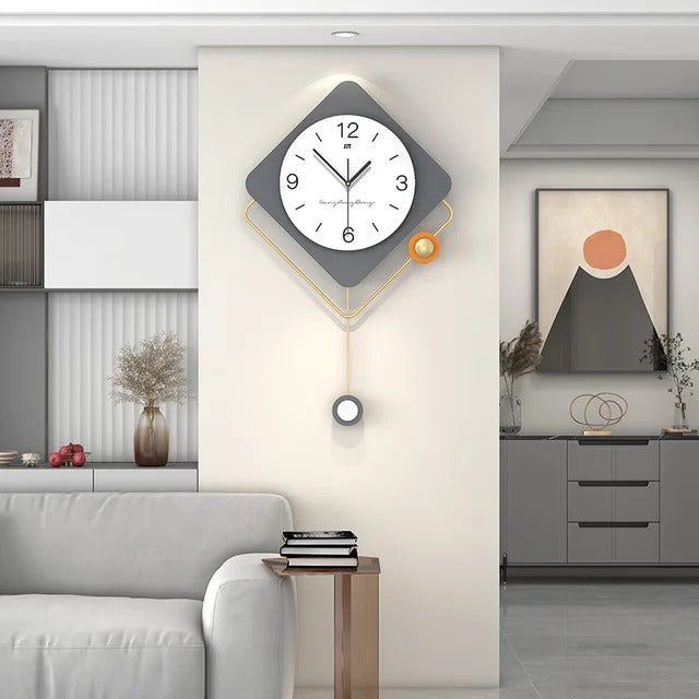 Designer Metal Wall Clock Decor