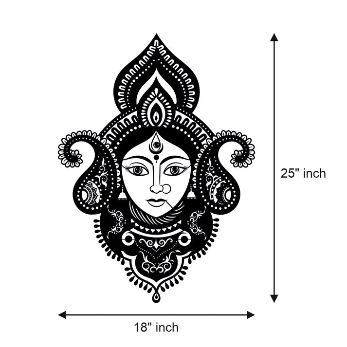 Durga Metal Wall Art