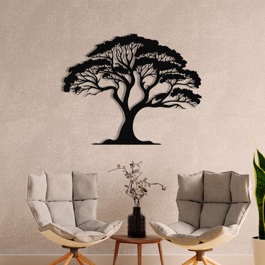 Tree Decor Metal Wall Art