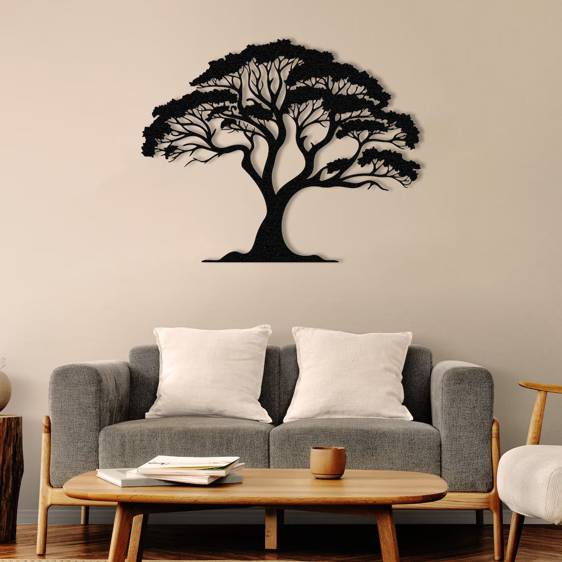 Tree Decor Metal Wall Art