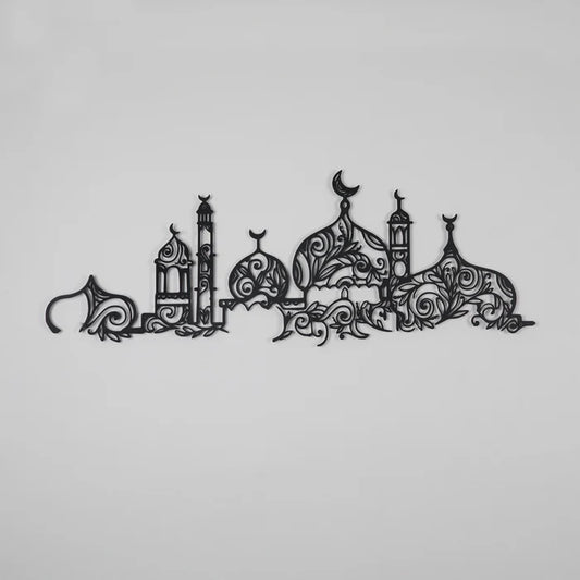 Masjid Metal Islamic Wall Art